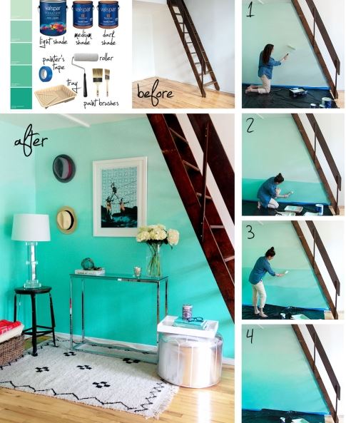 ombre wall paint 10