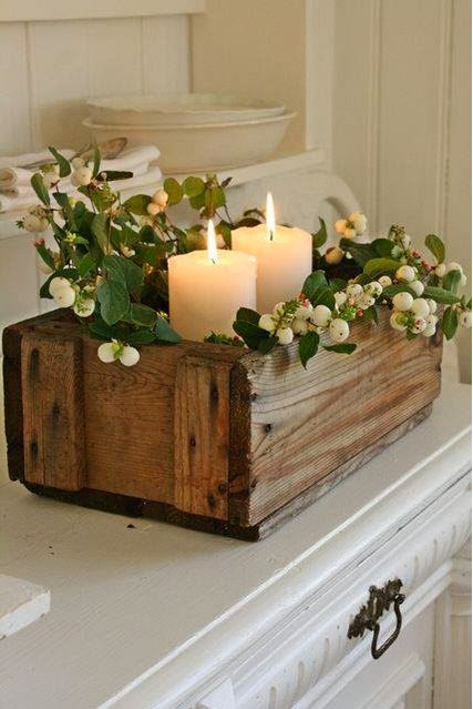 Christmas candle decoration ideas 6