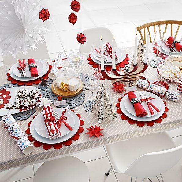 christmas table setting 1