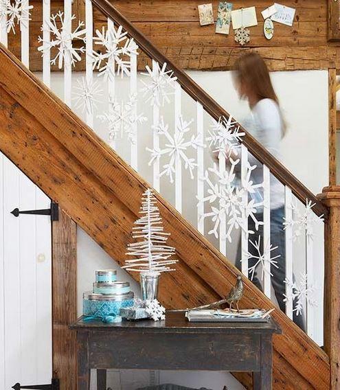  Christmas stairs decoration 8