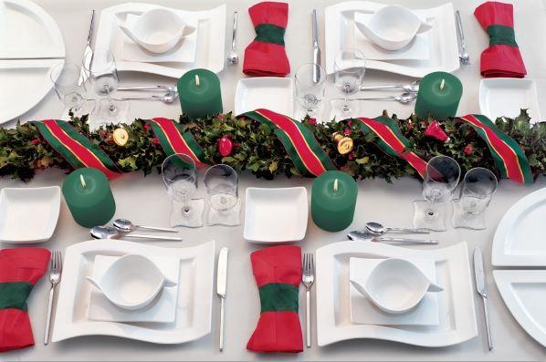 christmas table setting 2