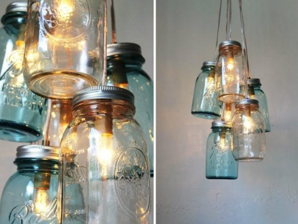 romantic-vintage-weddings-chandeliers-with-mason-jars