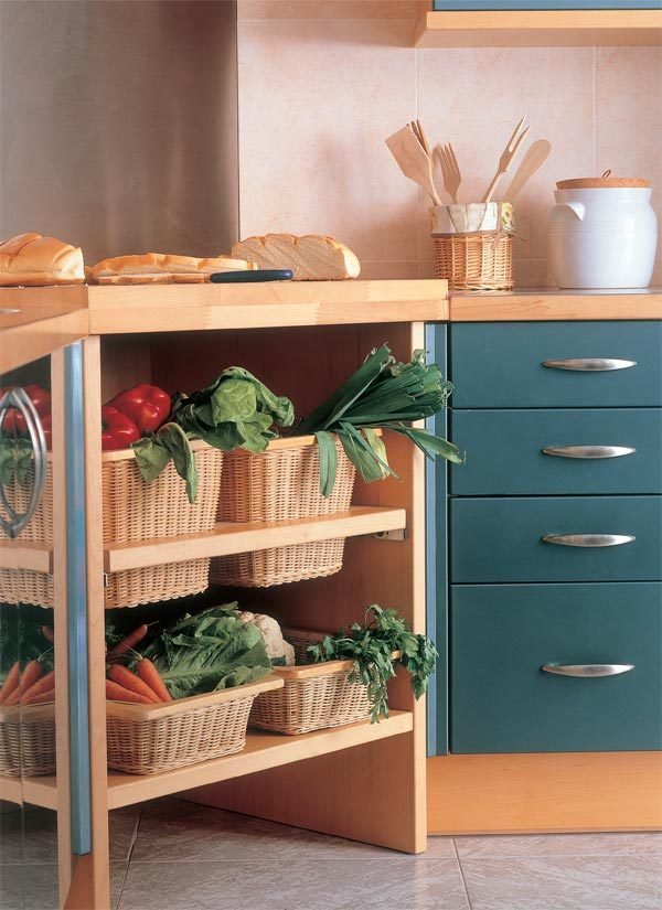 fruit and vegetable storage ideas