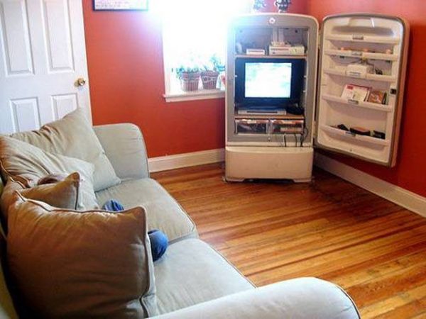 recycling old refrigerators