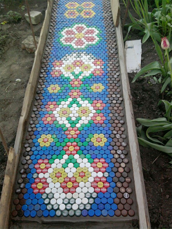mosaic garden paths