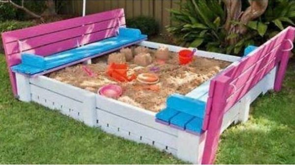 outdoor sand box