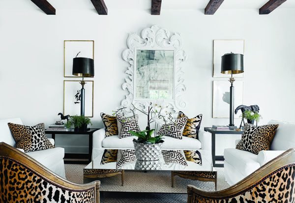 leopard print home decor