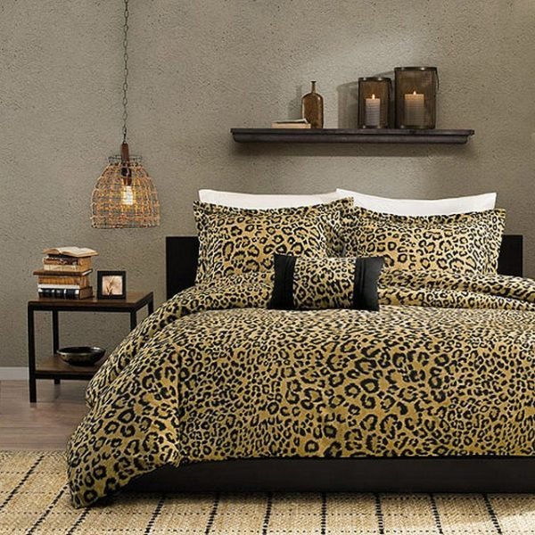 animal print bedroom decor