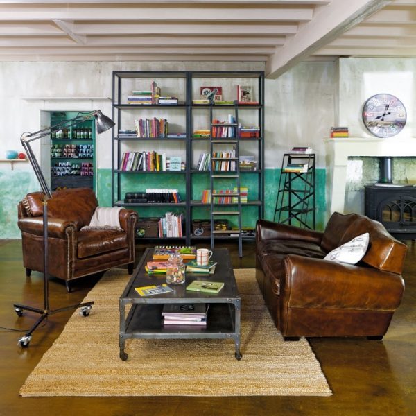 industrial living room