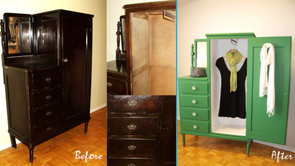 furniture makeovers before and after