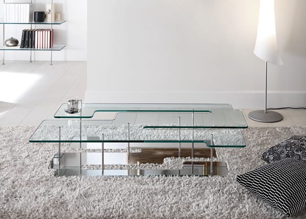 modern glass coffee tables
