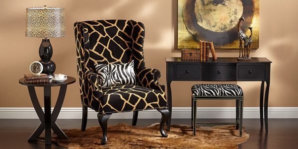 animal print furniture home decor