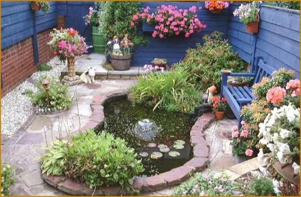 pond designs for small gardens