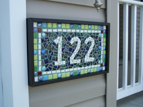 arts and crafts house numbers