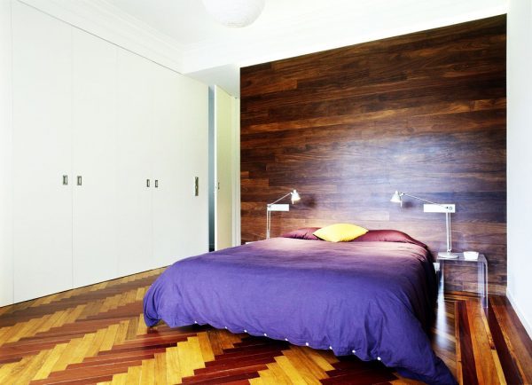 laminate floor on walls