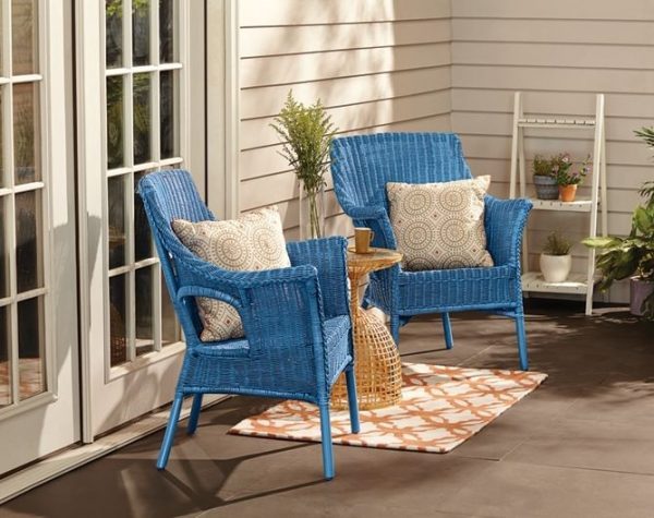 wicker porch furniture