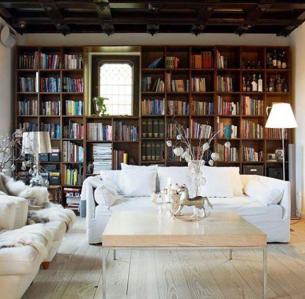 home library bookshelves