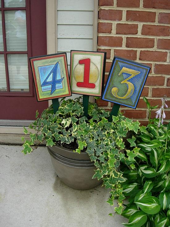 unusual house numbers