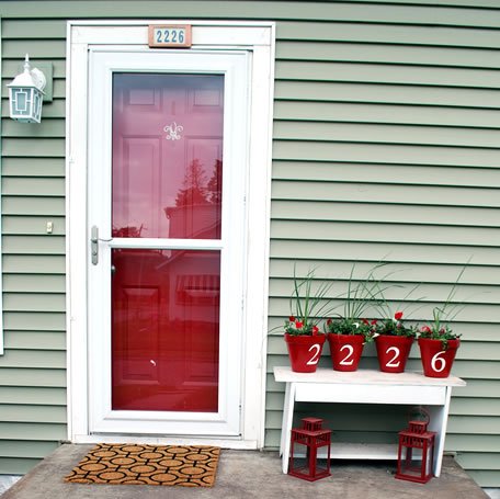 outdoor house numbers