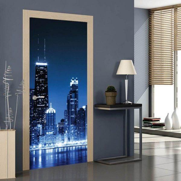 Decorative interior doors