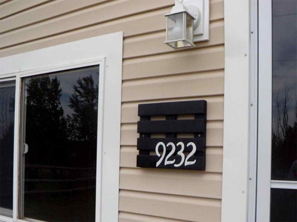 cool house number ideas