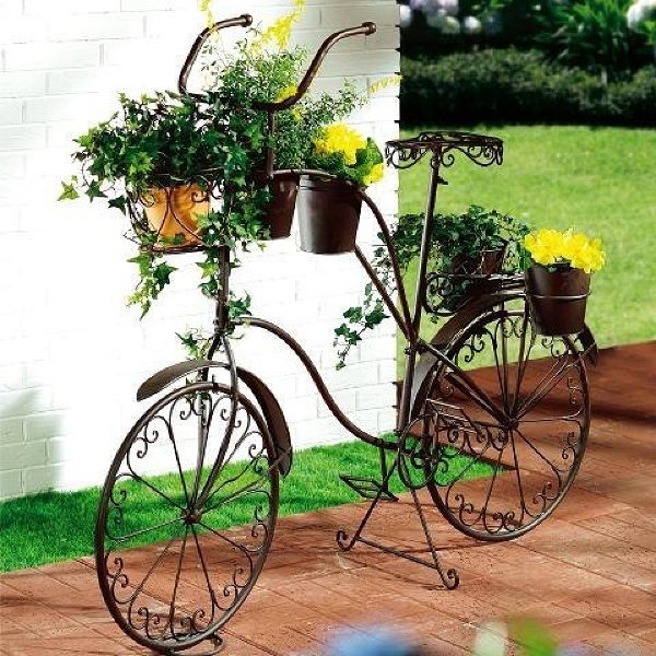 bicycle garden planter