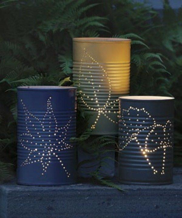 tin can candles