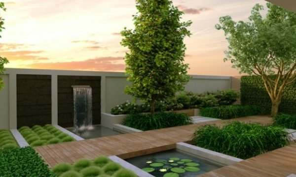 modern landscape design