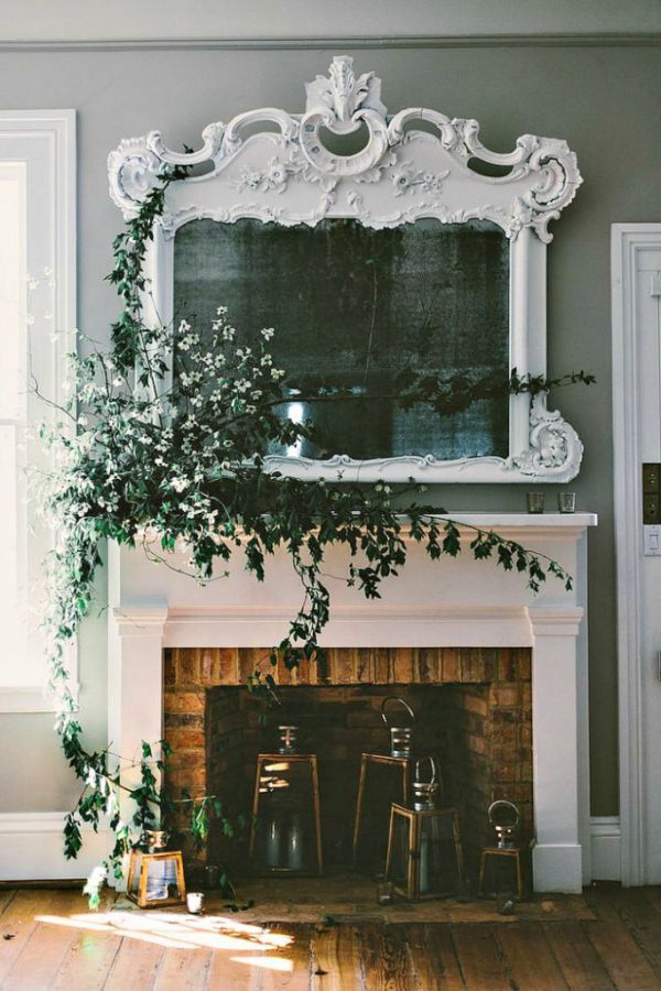 diy fireplace mantel