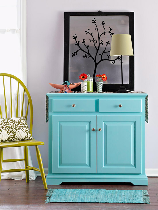 painted wood furniture