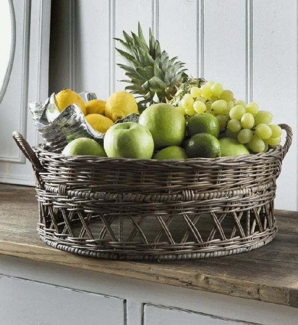 rattan fruit basket