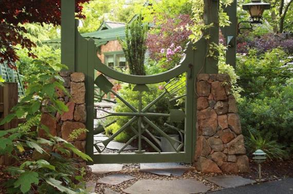 small garden gates