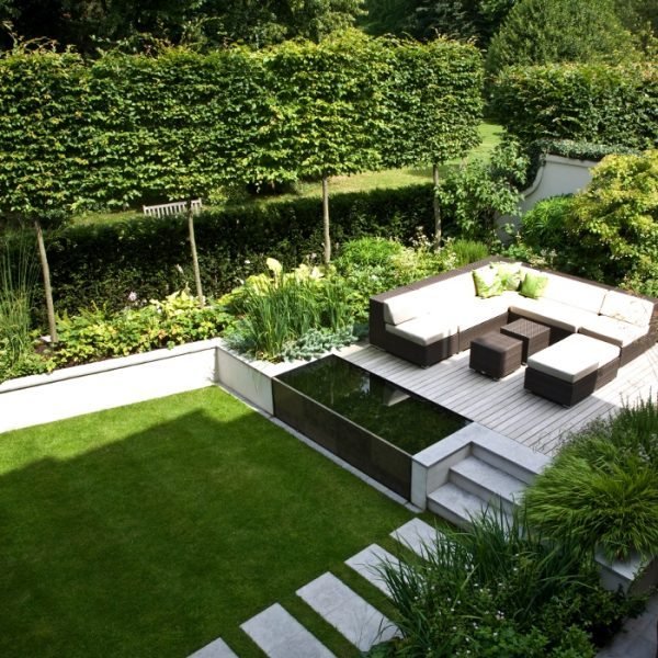 Modern garden design