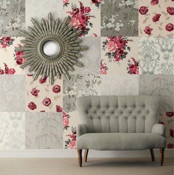 Patchwork wall decor, 20 incredible accent wall design ideas