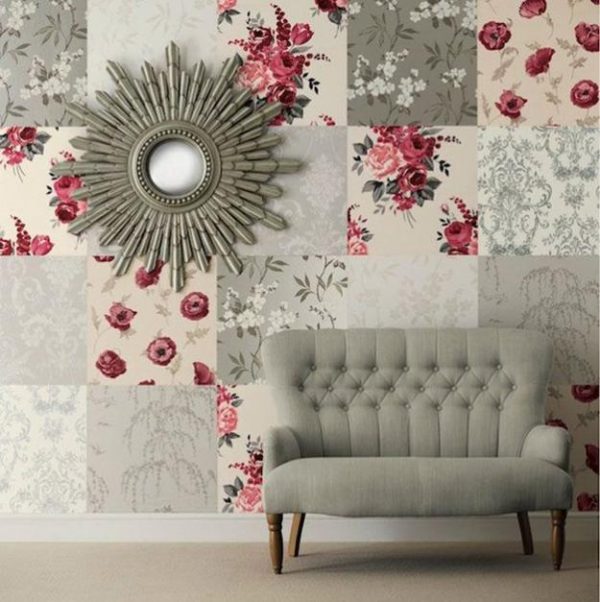 Patchwork wall decor, 20 incredible accent wall design ideas