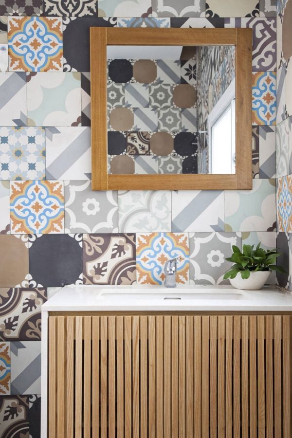 bathroom wall designs