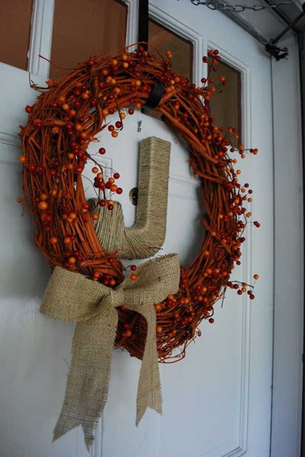 fall door wreaths ideas