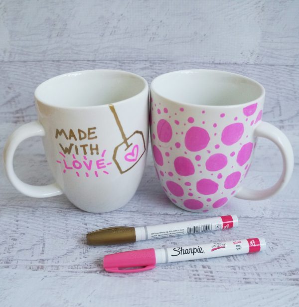 hand painted mugs