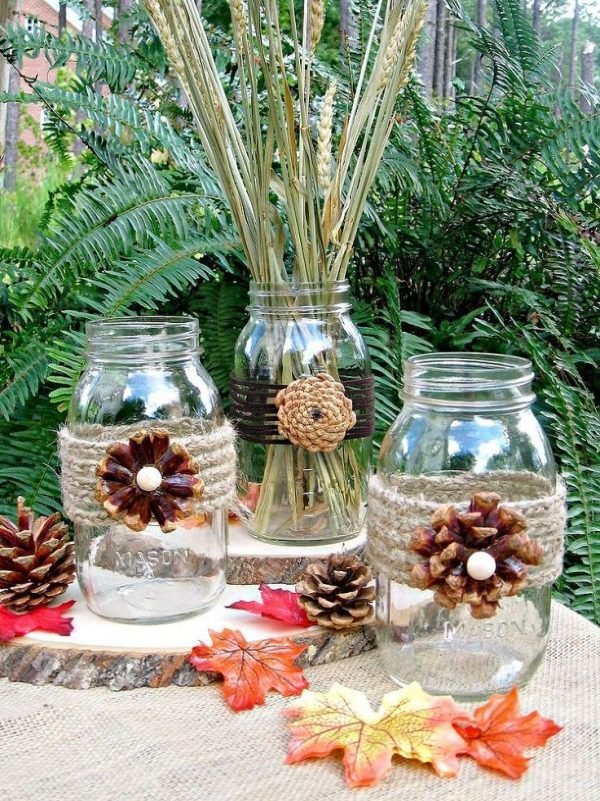 pine cone diy