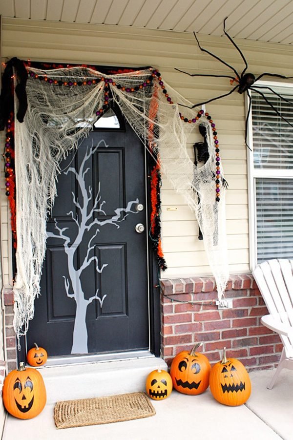 scary outdoor halloween decorating ideas