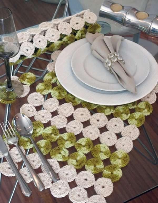 crochet placemats