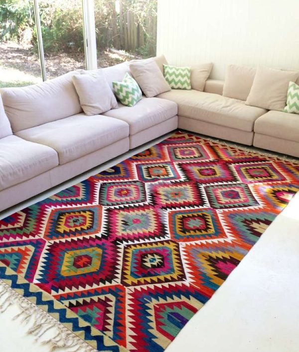 Beautiful Rooms with Kilim Rugs
