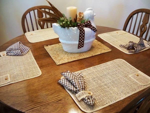 placemats for formal dining room