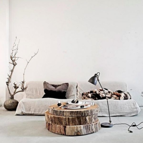 tree stump furniture