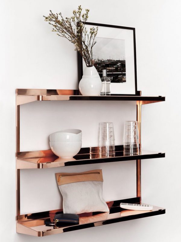 copper home decor and accessories