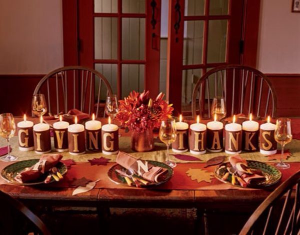 Thanksgiving table decoration ideas