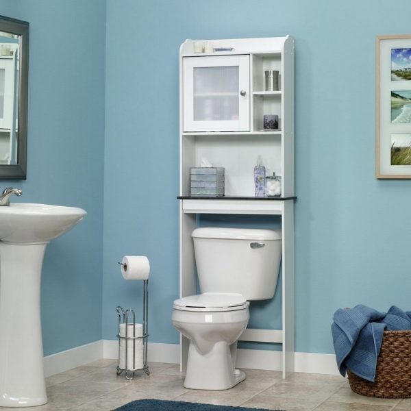 bathroom storage cabinets over toilet 