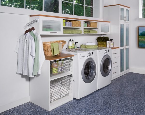 small laundry room storage solutions 
