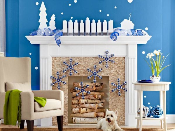 beautiful mantel christmas decorations 