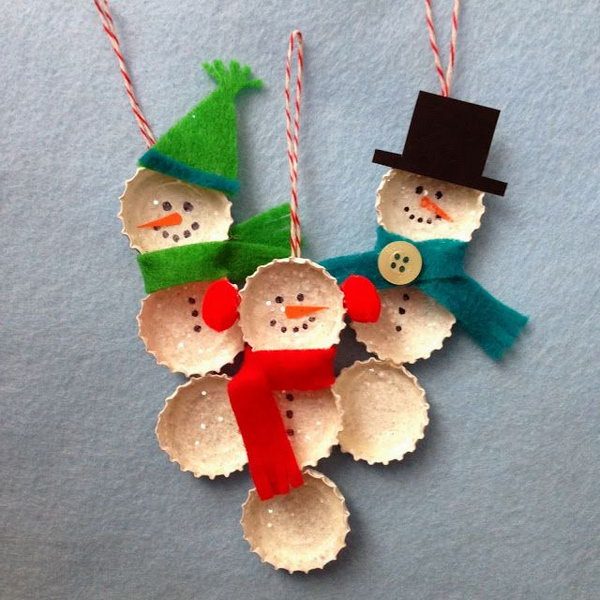 snowman christmas ornaments